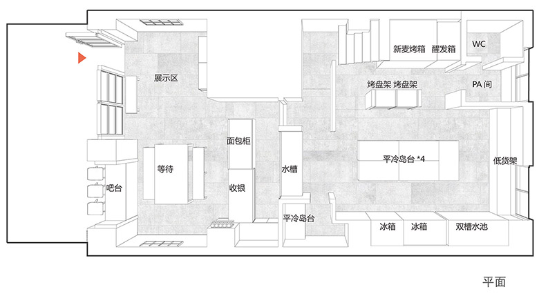 烘焙店面裝修設計